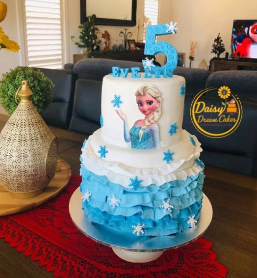 Frozen Themed Cake (5 Days Required)
