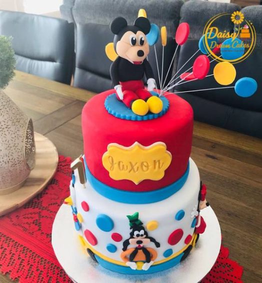 Mickey Donald Duck Cake (5 Days Required)