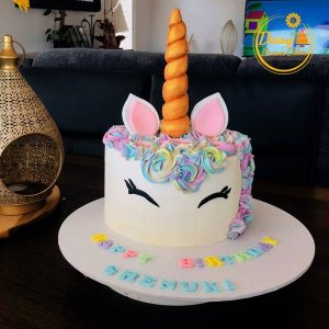 Tall Unicorn Cake (5 Days Required)