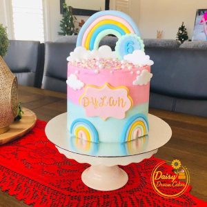 Rainbow Unicorn Cake (5 Days Required)